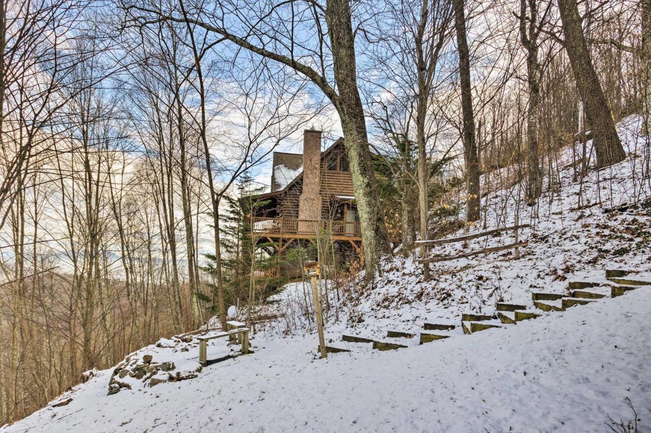 Waynesville Escape - Mtn Cabin Above The Clouds! Ngoại thất bức ảnh